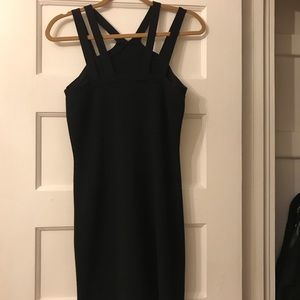 Strapped shoulder dress